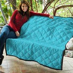 Ocean Bubble Pattern Print Quilt