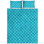 Ocean Bubble Pattern Print Quilt Bed Set