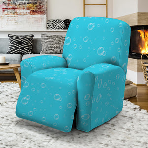 Ocean Bubble Pattern Print Recliner Slipcover