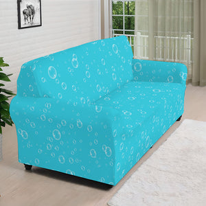 Ocean Bubble Pattern Print Sofa Cover