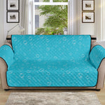 Ocean Bubble Pattern Print Sofa Protector