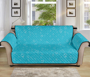 Ocean Bubble Pattern Print Sofa Protector