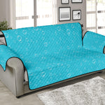 Ocean Bubble Pattern Print Sofa Protector