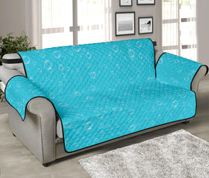 Ocean Bubble Pattern Print Sofa Protector