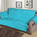 Ocean Bubble Pattern Print Sofa Protector