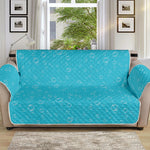 Ocean Bubble Pattern Print Sofa Protector