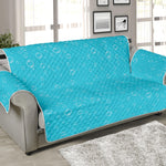 Ocean Bubble Pattern Print Sofa Protector