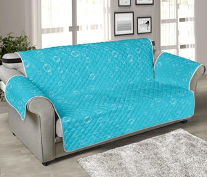 Ocean Bubble Pattern Print Sofa Protector