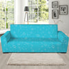 Ocean Bubble Pattern Print Sofa Slipcover