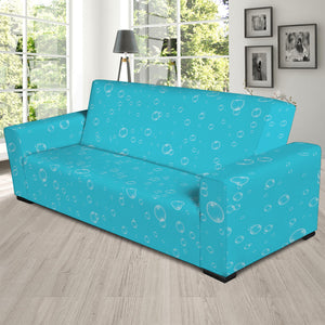 Ocean Bubble Pattern Print Sofa Slipcover