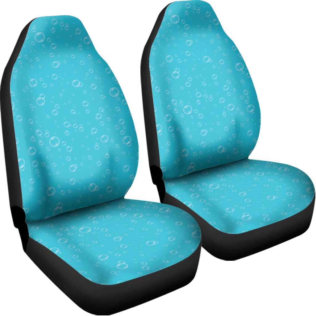 Ocean Bubble Pattern Print Universal Fit Car Seat Covers