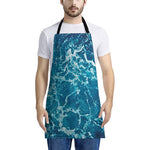 Ocean Surface Print Apron