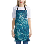 Ocean Surface Print Apron