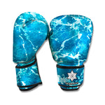 Ocean Surface Print Boxing Gloves