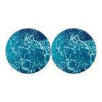 Ocean Surface Print Car Coasters