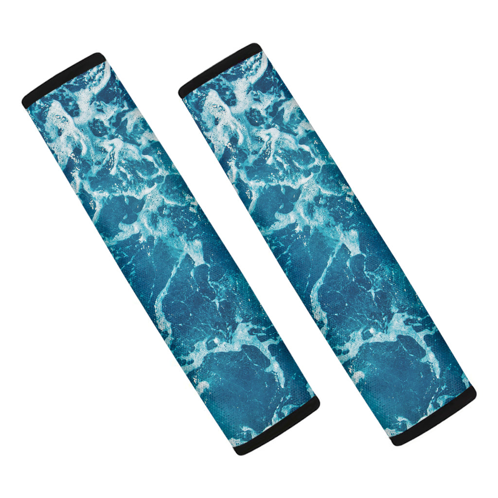 Ocean Surface Print Car Seat Belt Covers