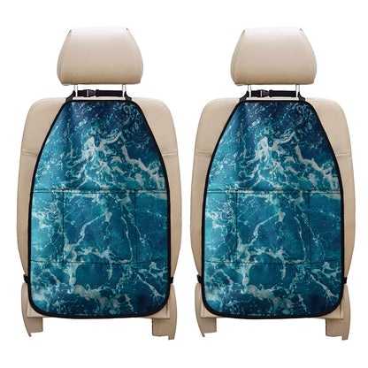 Ocean Surface Print Car Seat Organizers