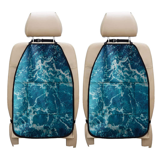 Ocean Surface Print Car Seat Organizers
