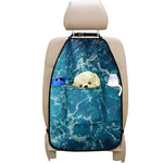 Ocean Surface Print Car Seat Organizers