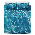 Ocean Surface Print Duvet Cover Bedding Set