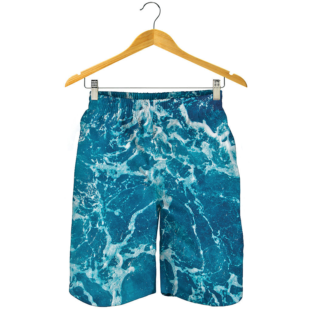 Ocean Surface Print Men's Shorts