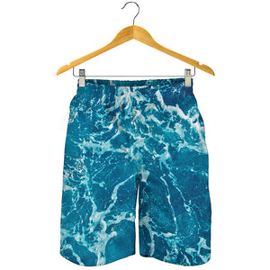 Ocean Surface Print Men's Shorts