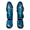 Ocean Surface Print Muay Thai Shin Guards