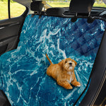 Ocean Surface Print Pet Car Back Seat Cover