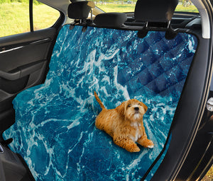 Ocean Surface Print Pet Car Back Seat Cover