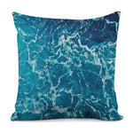 Ocean Surface Print Pillow Cover
