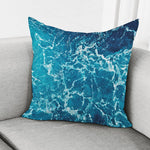 Ocean Surface Print Pillow Cover