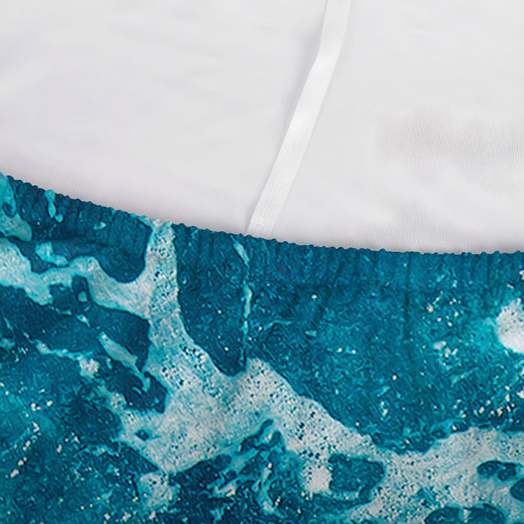 Ocean Surface Print Sofa Cover