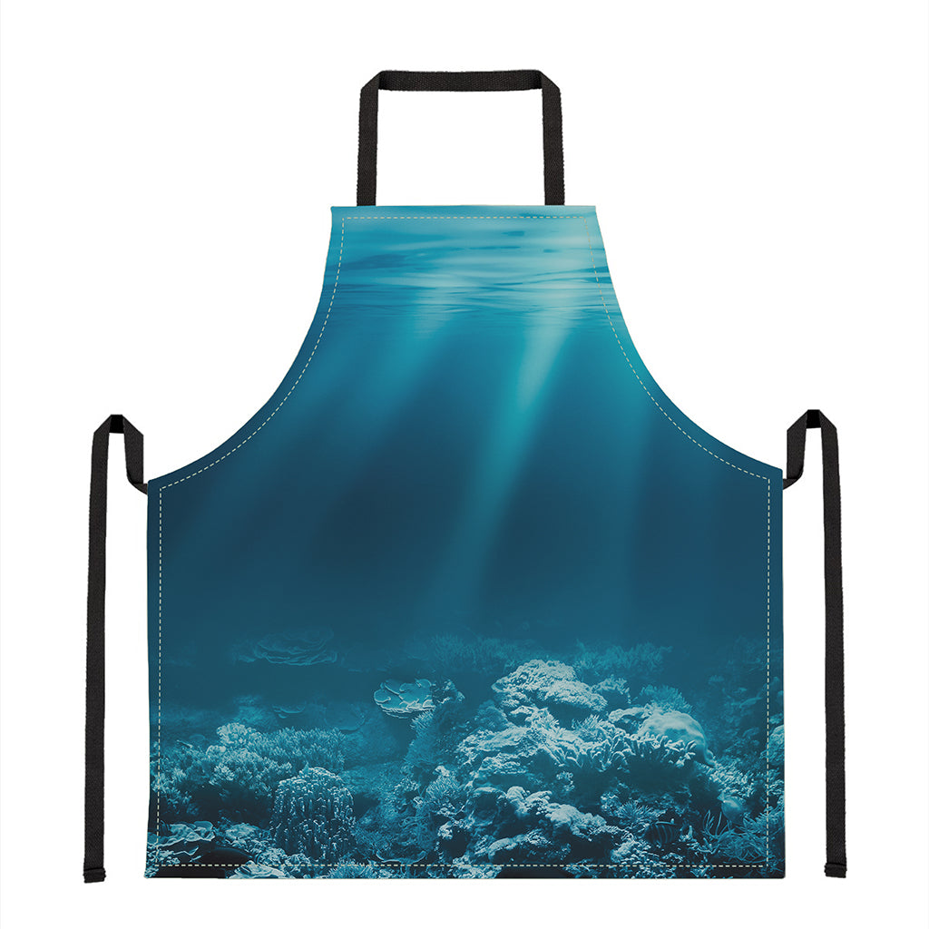 Ocean Underwater Print Apron