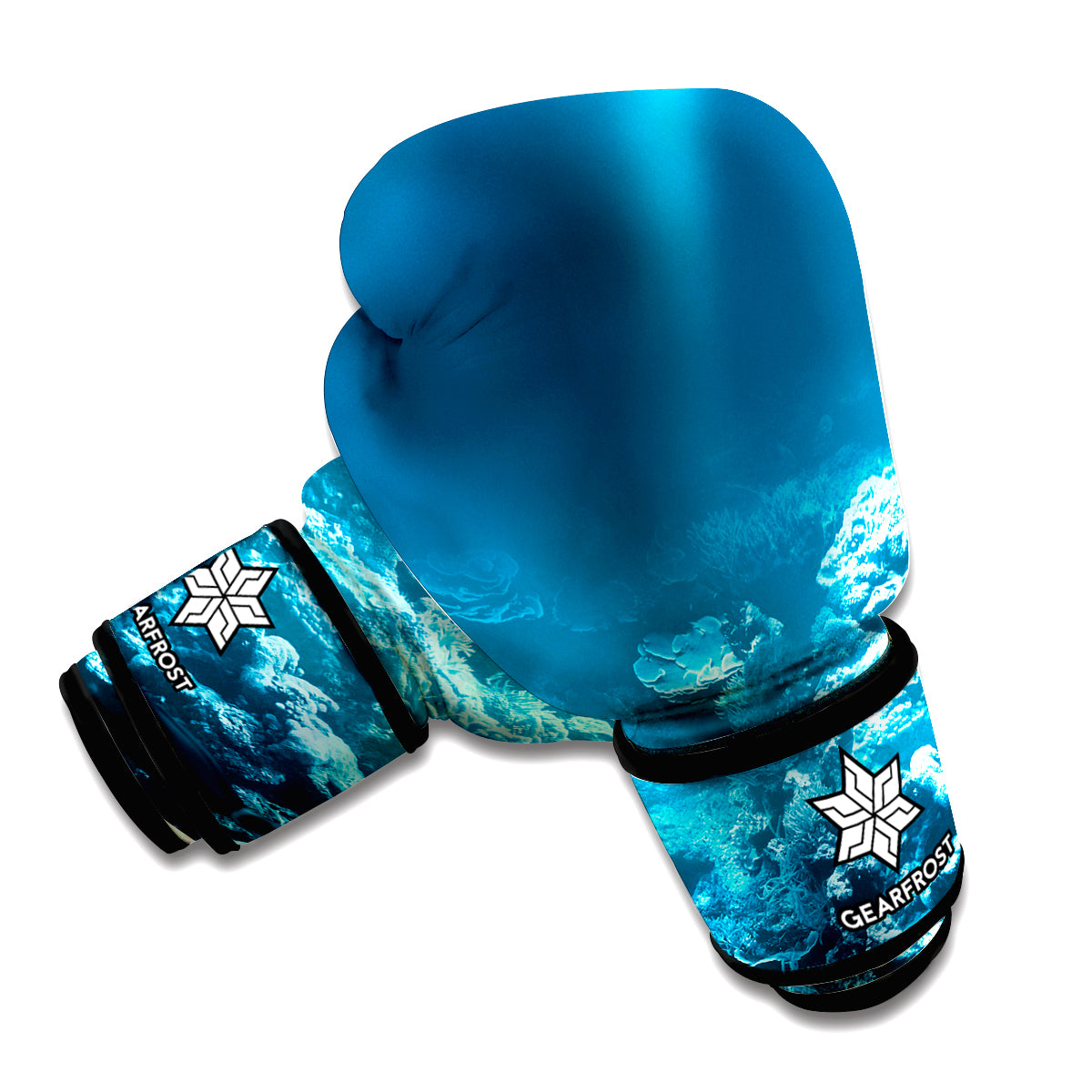 Ocean Underwater Print Boxing Gloves