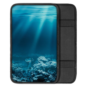 Ocean Underwater Print Car Center Console Cover