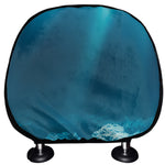 Ocean Underwater Print Car Headrest Covers