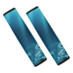 Ocean Underwater Print Car Seat Belt Covers