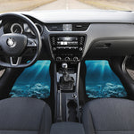 Ocean Underwater Print Front and Back Car Floor Mats