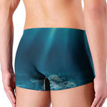 Ocean Underwater Print Men's Boxer Briefs