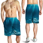 Ocean Underwater Print Men's Shorts