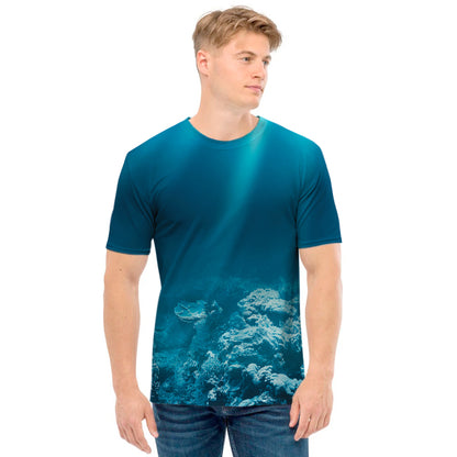 Ocean Underwater Print Men's T-Shirt
