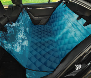 Ocean Underwater Print Pet Car Back Seat Cover