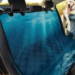 Ocean Underwater Print Pet Car Back Seat Cover