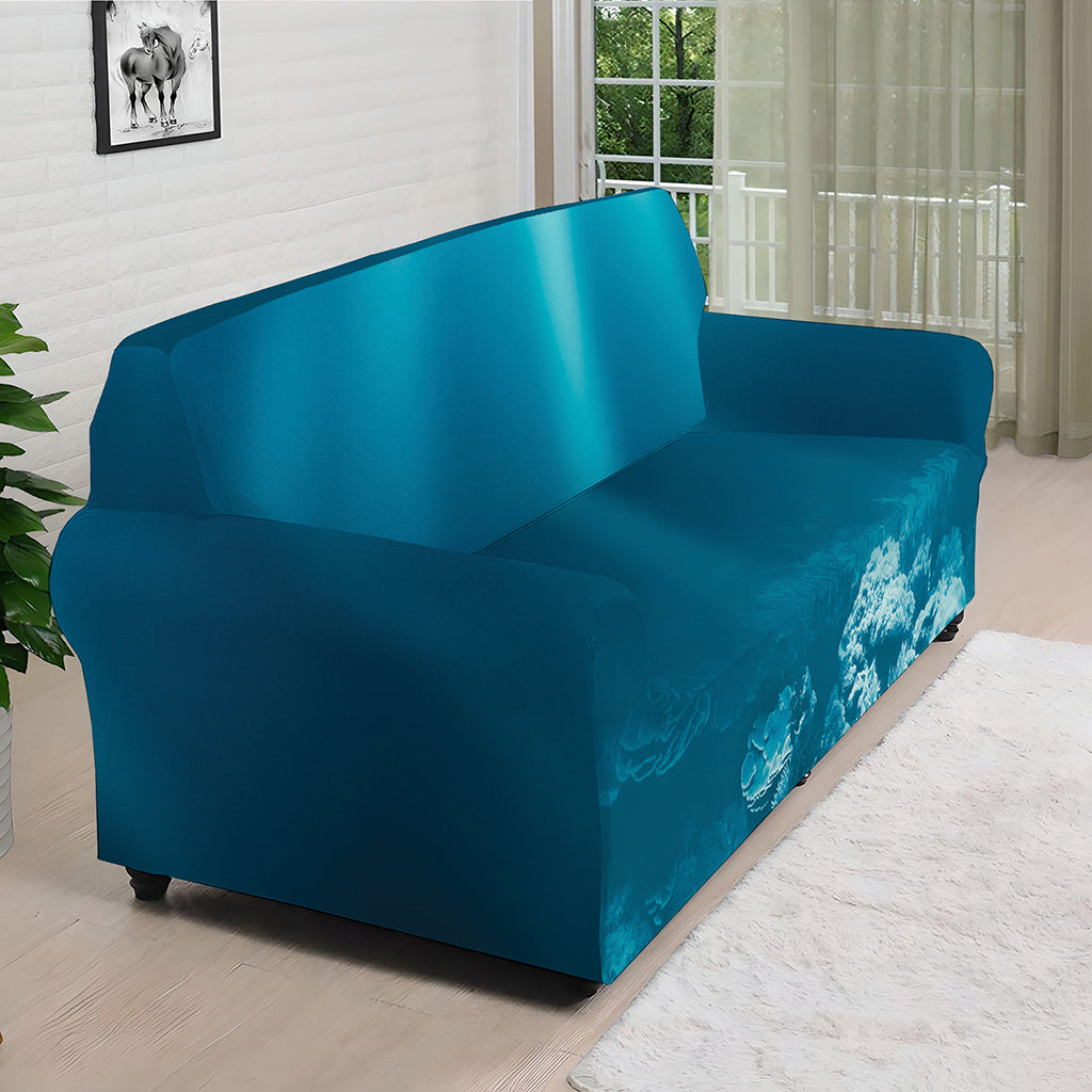 Ocean Underwater Print Sofa Cover