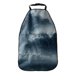 Ocean Wave Print Car Seat Organizers