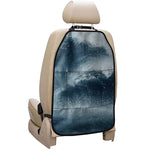 Ocean Wave Print Car Seat Organizers
