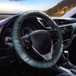 Ocean Wave Print Car Steering Wheel Cover