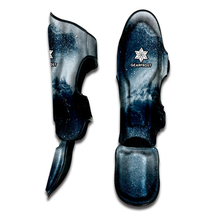 Ocean Wave Print Muay Thai Shin Guard