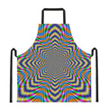 Octagonal Psychedelic Optical Illusion Apron