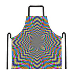 Octagonal Psychedelic Optical Illusion Apron